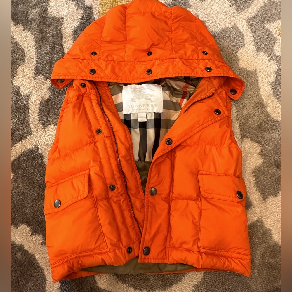 🎉Burberry boy 3Y down filled puffer vest